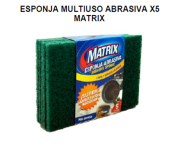 ESPONJA ABRASIVA PAQ 5UND MATRIX A018-WC101-5